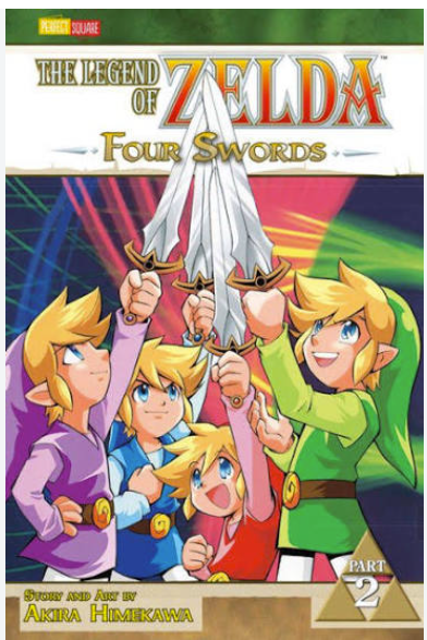 Legend of Zelda Four Swords Manga book Part 2